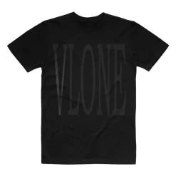 Vlone 3M Staple Tee Black/Black ||Plus Sale