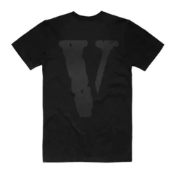 Vlone 3M Staple Tee Black/Black ||Plus Sale