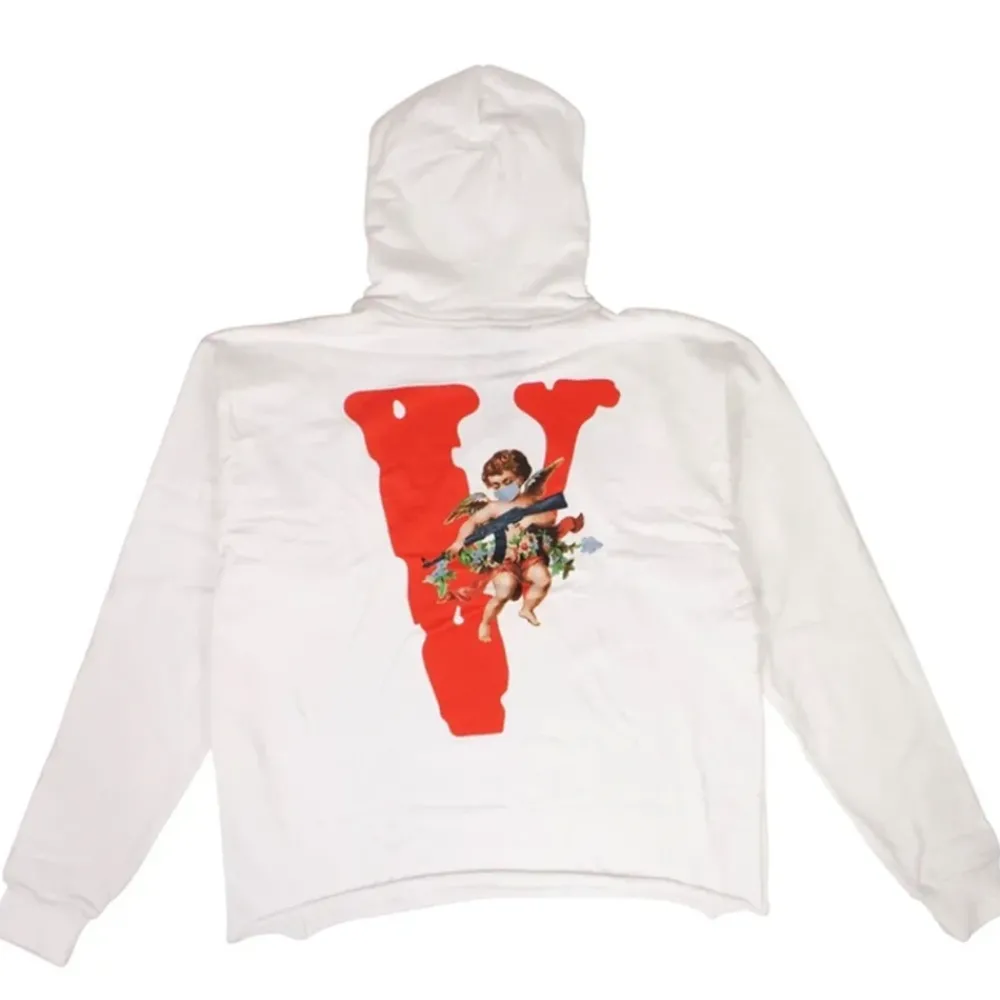 Vlone "Friends" Angels Hoodie White ||Plus Outlet