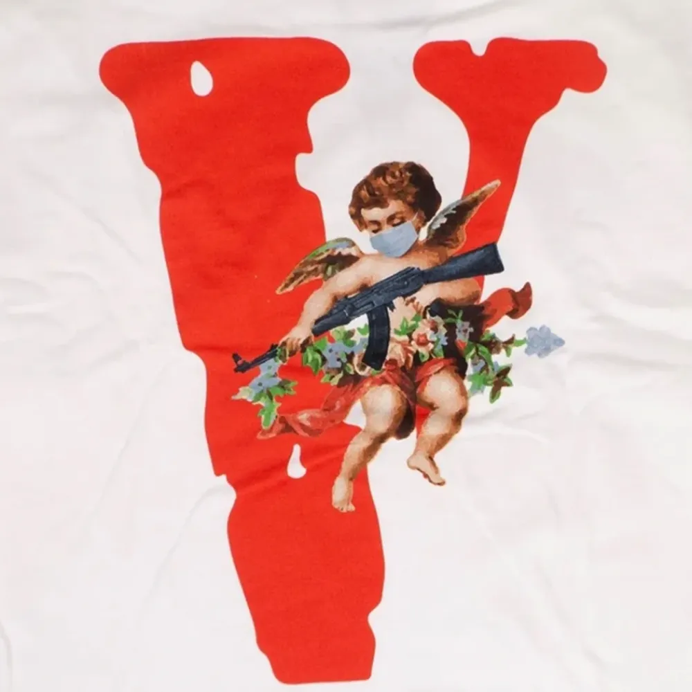 Vlone "Friends" Angels Hoodie White ||Plus Outlet