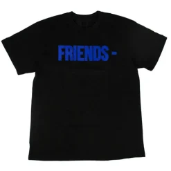 Vlone "Friends" Tee Black/Blue ||Plus Clearance