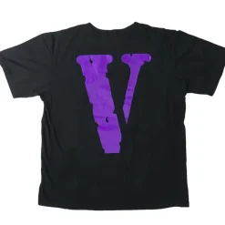Vlone "Friends" Tee Black/Purple ||Plus New