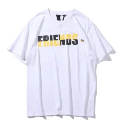 Vlone x A$AP Friends Testing Tee White ||Plus Clearance