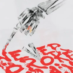 Vlone x Never Broke Again Bones T-Shirt White ||Plus Sale