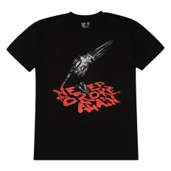 Vlone x Never Broke Again Bones T-Shirt Black ||Plus Outlet