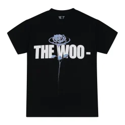 Vlone x Pop Smoke The Woo T-Shirt Black ||Plus Sale