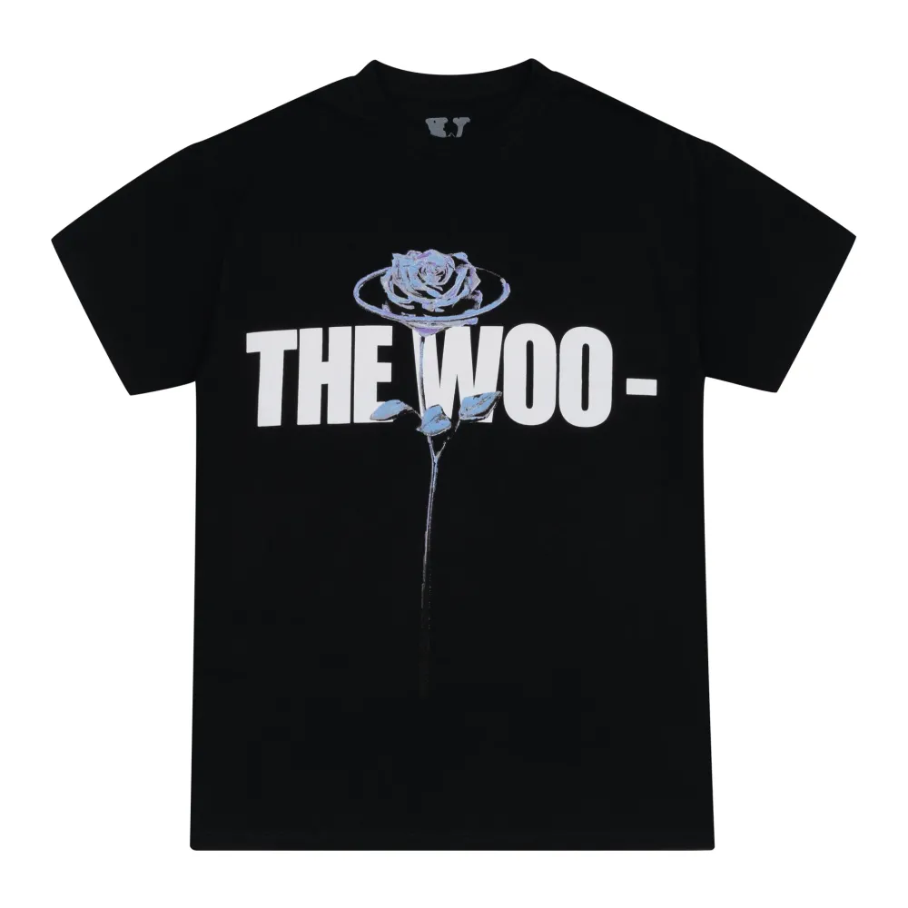 Vlone x Pop Smoke The Woo T-Shirt Black ||Plus Sale