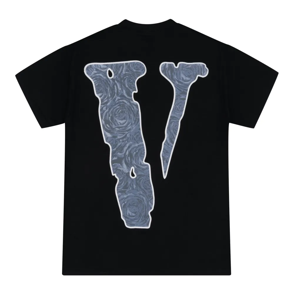 Vlone x Pop Smoke The Woo T-Shirt Black ||Plus Sale