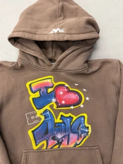 4YE Graffitti Hoodie|PlusJ Hot