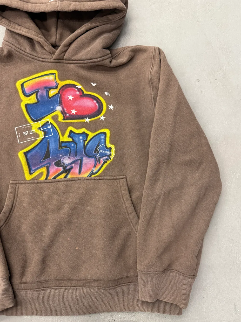 4YE Graffitti Hoodie|PlusJ Hot