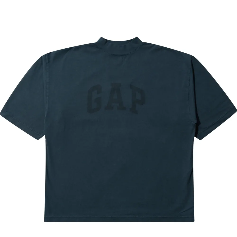 Yeezy Gap x Balenciaga Dove 3/4 Sleeve Tee Dark Blue ||Plus Hot