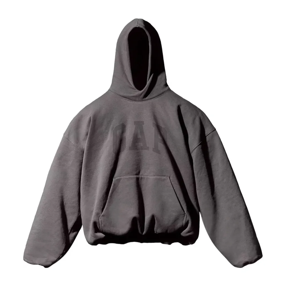 Yeezy Gap x Balenciaga Dove Hoodie Dark Grey ||Plus Fashion