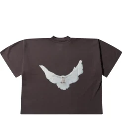 Yeezy Gap x Balenciaga Dove No Seam Tee Dark Grey ||Plus New