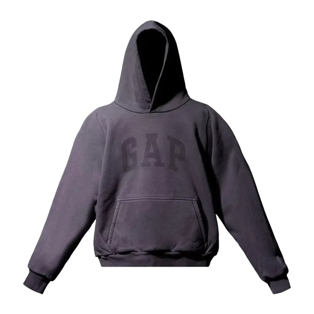 Yeezy Gap x Balenciaga Dove Shrunken Hoodie Black ||Plus Discount