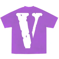 YoungBoy NBA x Vlone Peace Hardly Tee Purple ||Plus New