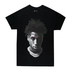 YoungBoy NBA x Vlone Reaper's Child Tee Black ||Plus Sale