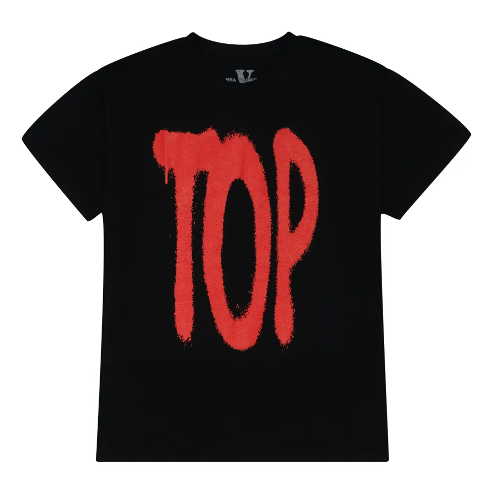 YoungBoy NBA x Vlone TOP Tee Black ||Plus Online