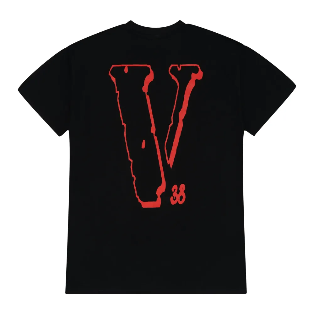 YoungBoy NBA x Vlone TOP Tee Black ||Plus Online